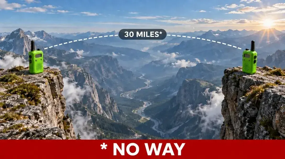 The 30-Mile Myth: Why Your Big-Box Radios Aren’t Giving You the Range They Promise
