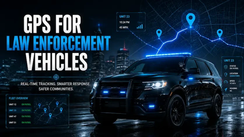 Why Law Enforcement Fleets Need Hidden GPS Tracking: Officer Safety, Asset Protection & Accountability