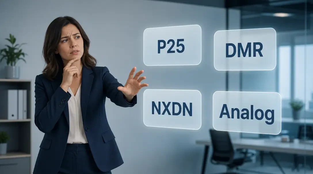 P25, DMR, NXDN, or Analog? Which Radio Protocol Is Right for Your Team?